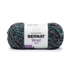 Bernat Velvet Twist 229yds Bulky Polyester Yarn