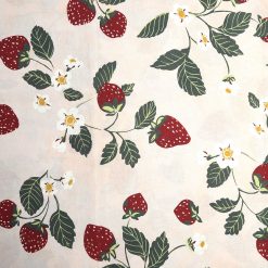 Strawberry   Floral Quilt Cotton Fabric by Keepsake Calico