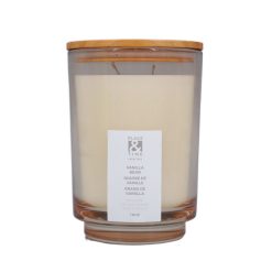18oz Scented Jar Candle With Cork Lid by Place   Time