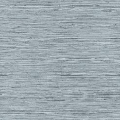 RoomMates Faux Grasscloth Peelable Wallpaper Blue