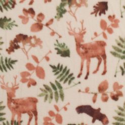 Watercolor Wilderness Anti Pill Fleece Fabric