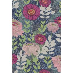 Tamara Day Botanical Blue Peel   Stick Wallpaper By Roommates