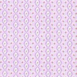 Fabric Traditions Pink Lace Floral Premium Cotton Fabric