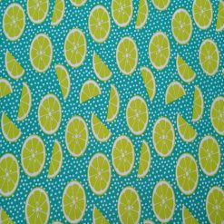 Limes   Dots on Green Quilt Cotton Fabric by Quilter s Showcase