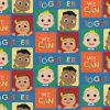 Cocomelon Together Block Kids Cotton Fabric