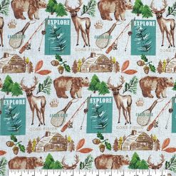 Cabin Life Super Snuggle Flannel Fabric