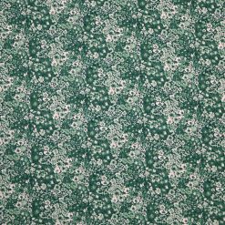 108 Green Tonal Floral Wide Flannel Fabric