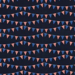 Fabric Traditions Patriotic Flags On Lines Patriotic Cotton Fabric