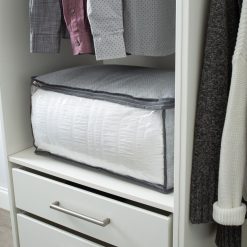 Simplify 24 x 18 Gray Blanket Bag With Handle