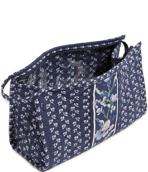 Vera Bradley Perennial Buds Trapeze Cosmetic Case - Image 2