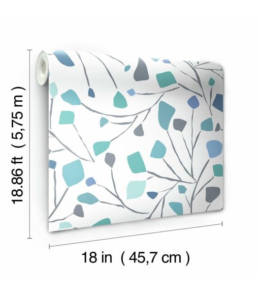 RoomMates Terrazzo Branch Peel   Stick Wallpaper - Image 7