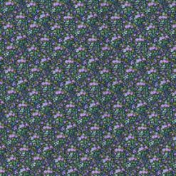 Fabric Traditions Small Purple Bouquets Cotton Fabric by Keepsake Calico