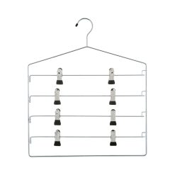 Organize It All 16 Silver 4 Tier Swing Arm Slack Rack Hanger