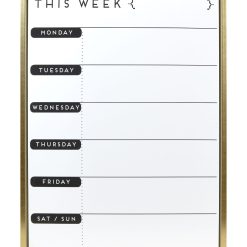 Weekly To Do Dry Erase Planner 18 x24