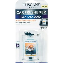 Tuscany Candle Sea   Sand Car Freshener