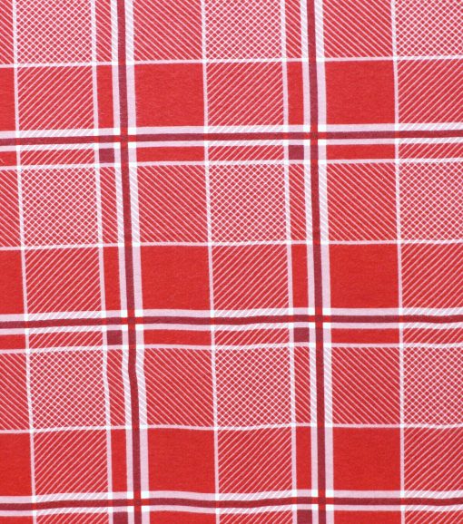 Red Plaid Super Snuggle Flannel Fabric