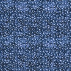 Navy Sundrenched Floral Cotton Fabric by Keepsake Calico