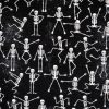Skeleton Super Snuggle Flannel Fabric