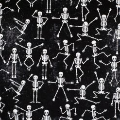 Skeleton Super Snuggle Flannel Fabric