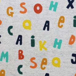 POP! Bubble Alphabet Super Snuggle Flannel Fabric