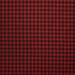 Red Buffalo Checkered Cotton Fabric by Keepsake Calico