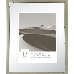 11 x 14 Silver Wall Float Frame by Place   Time
