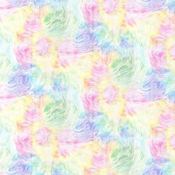 Multicolor Pastel Oil Slick Cotton Fabric Keepsake Calico