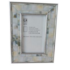 2.5 x 3.5 Mosaic Plastic Tabletop Picture Frame by Place   Time