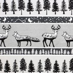 Wilderness Celestial Stripe Super Snuggle Flannel Fabric