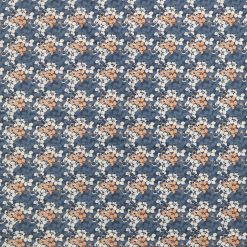Blue Leaves 108 Wide Flannel Fabric
