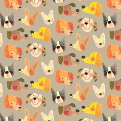 Springs Creative Novelty Dogs Novelty Print Cotton Fabric