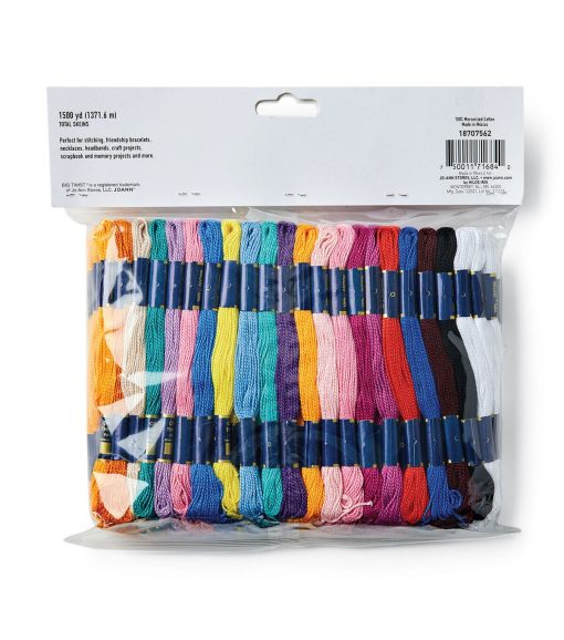 Big Twist Kaleidoscope Craft Thread 150pc - Image 2