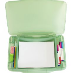 Everything Mary 21 x 18 Green Plastic Lap Desk