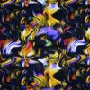 Oil Spill Multi Premium Cotton Fabric