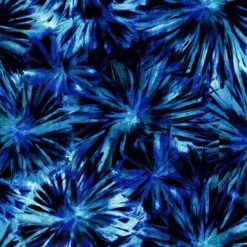Fabric Traditions Blue Brush Stroke Cotton Fabric by Keepsake Calico