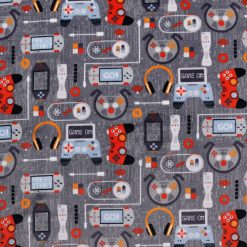 Game On Sew Lush Fleece Fabric