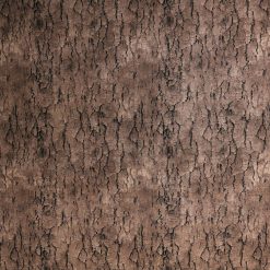 Dark Brown Tree Bark Texture Cotton Fabric by Keepsake Calico
