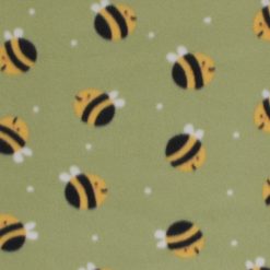 Little Bee Blizzard Fleece Fabric