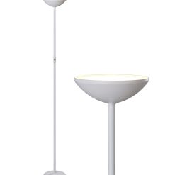 Brightech SkyLite LED Floor Lamp   White