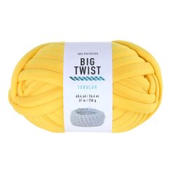 Tubular 40.5yds Jumbo Polyester Yarn Specialty by Big Twist