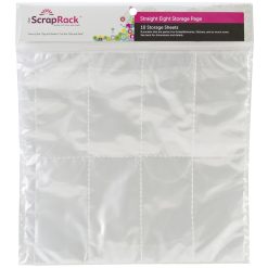 Totally Tiffany 13.5 Scrap Rack Straight 8 Storage Pages 10pk