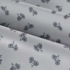 Bicycle Tossed Super Snuggle Flannel Fabric