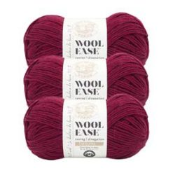 Lion Brand Wool Ease Roving Origins 299yds Worsted Wool Yarn 3 Bundle