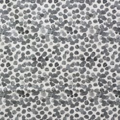 Black Dots Quilt Glitter Cotton Fabric by Keepsake Calico