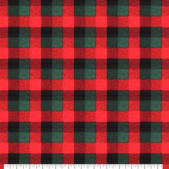 Tri Buffalo Check Super Snuggle Flannel Fabric