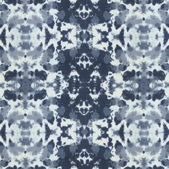 Tie Dye Blue Blend Supe Snuggle Flannel Fabric