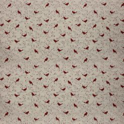 Cardinals on Vine Super Snuggle Christmas Flannel Fabric