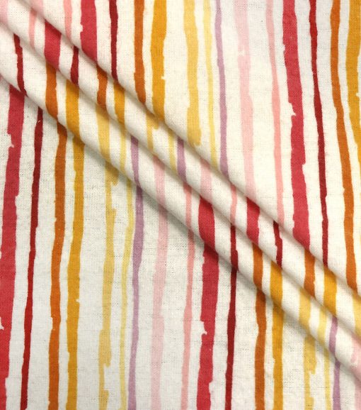Pastel Stripe Super Snuggle Flannel Fabric - Image 2