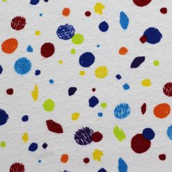 Pastel Sketch Dots Super Snuggle Flannel Fabric