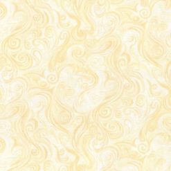 Cream Bold Swirls Cotton Fabric by Keepsake Calico